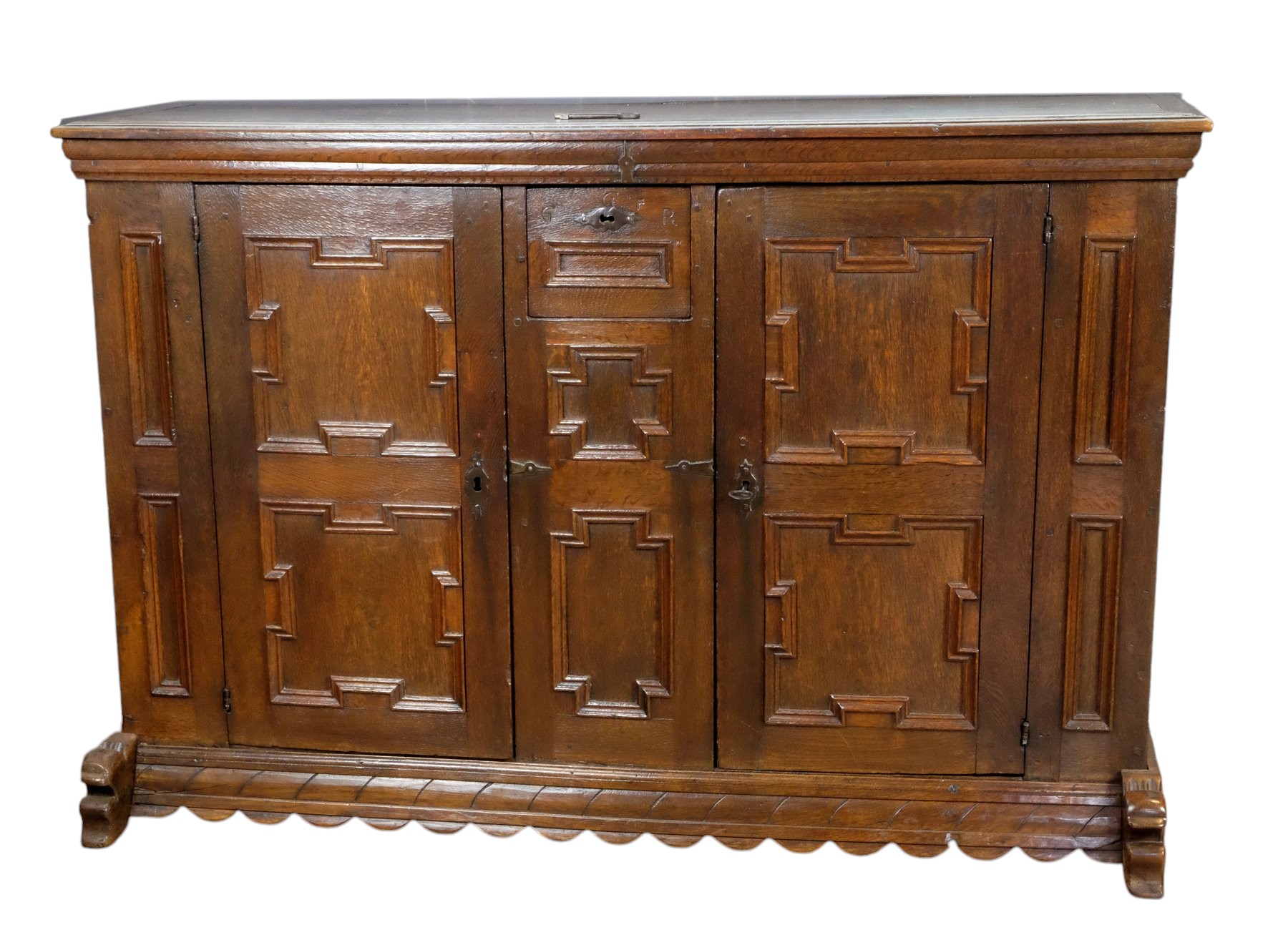 18th century cupboard from a German farm