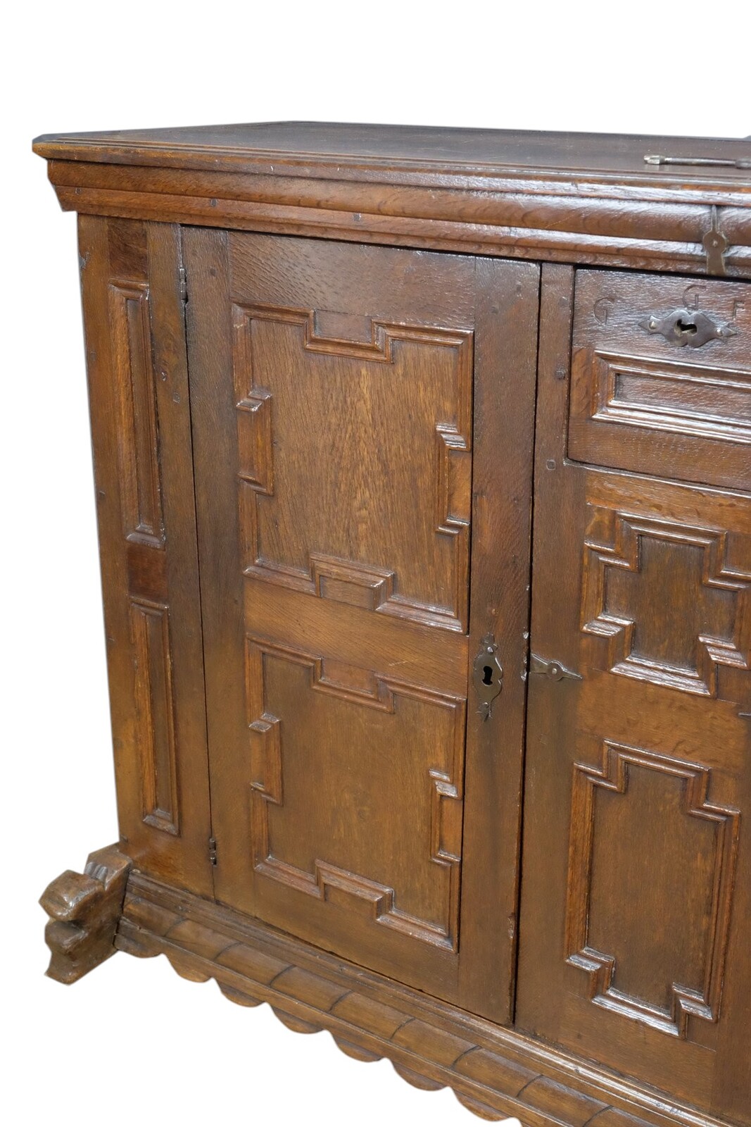 18th century cupboard from a German farm