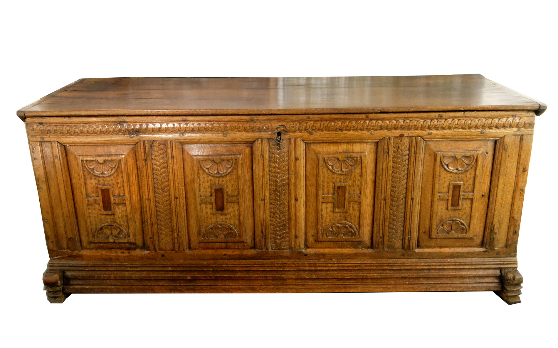 Dutch Renaissance chest with beautiful panels