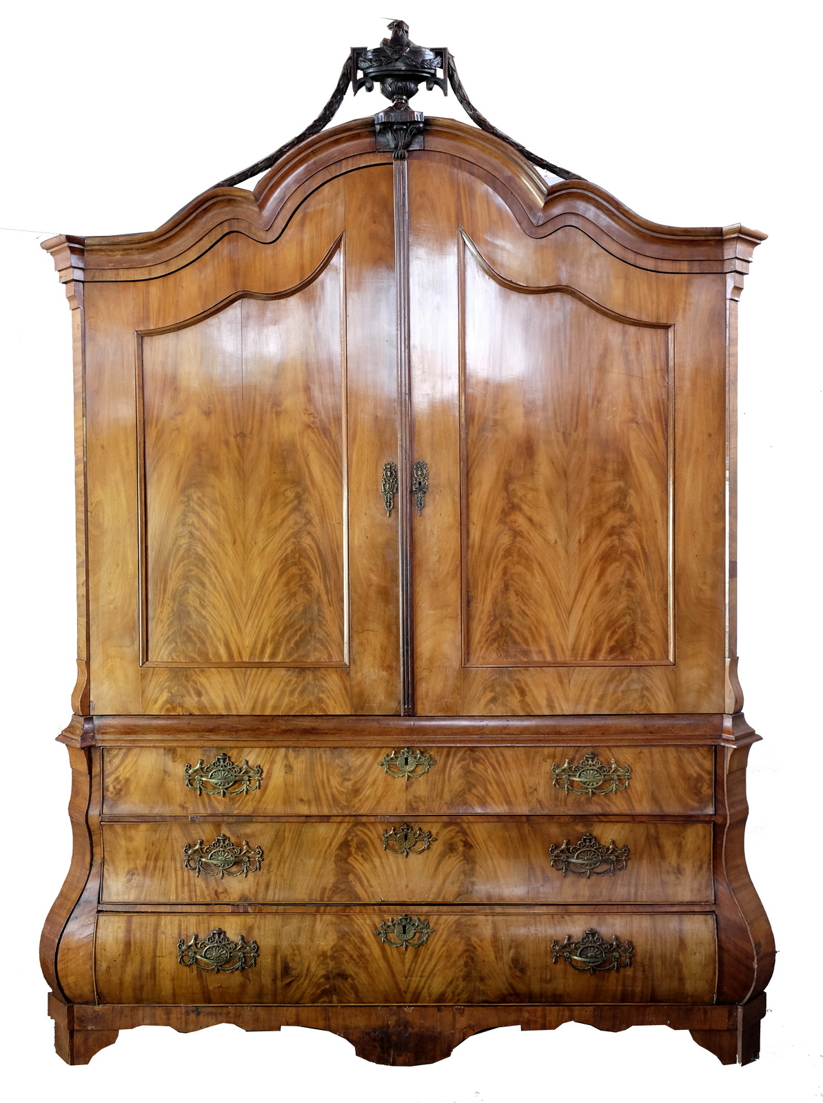 Elegant Cabinet in beautiful floral mahogany