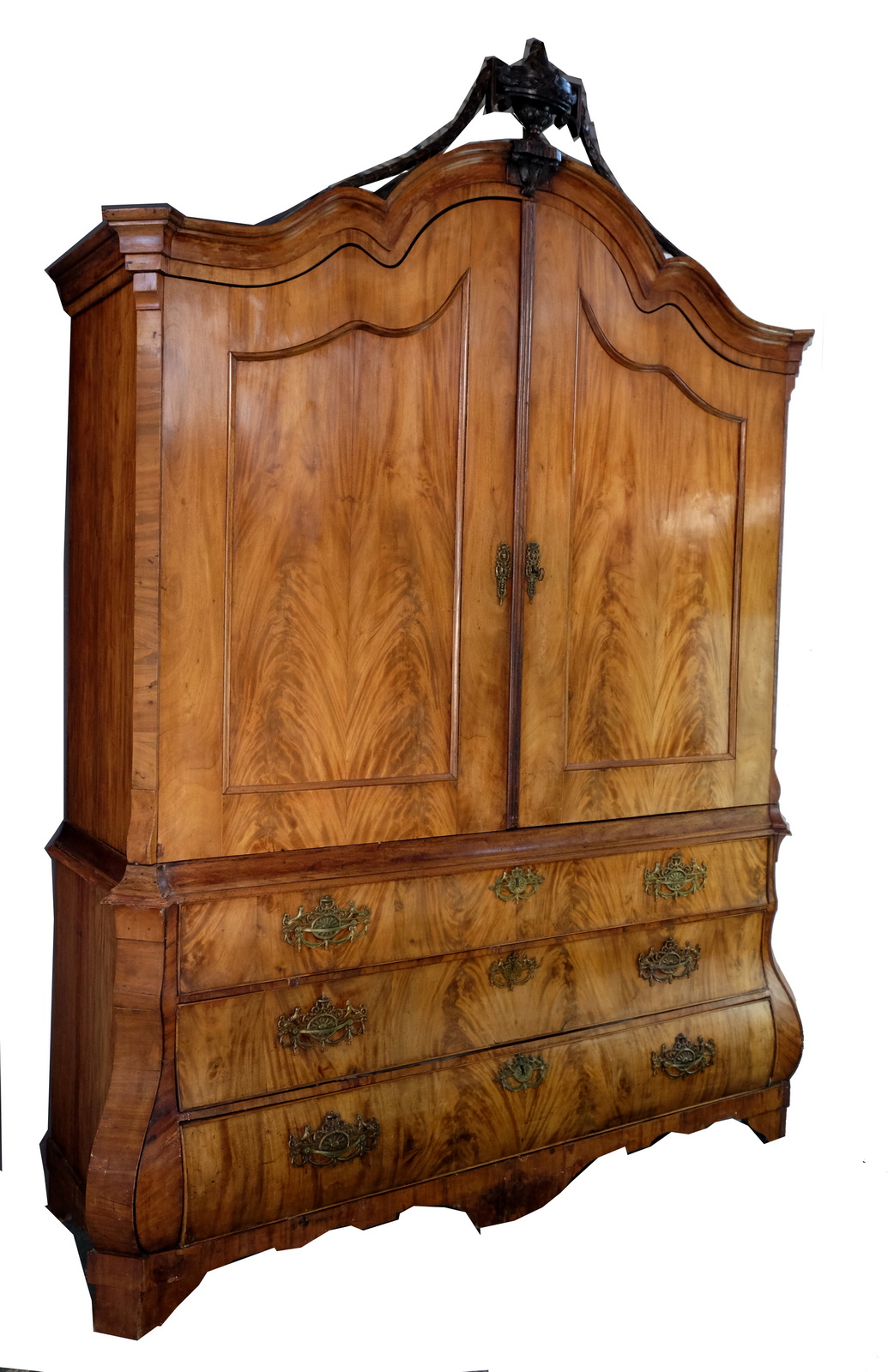 Elegant Cabinet in beautiful floral mahogany