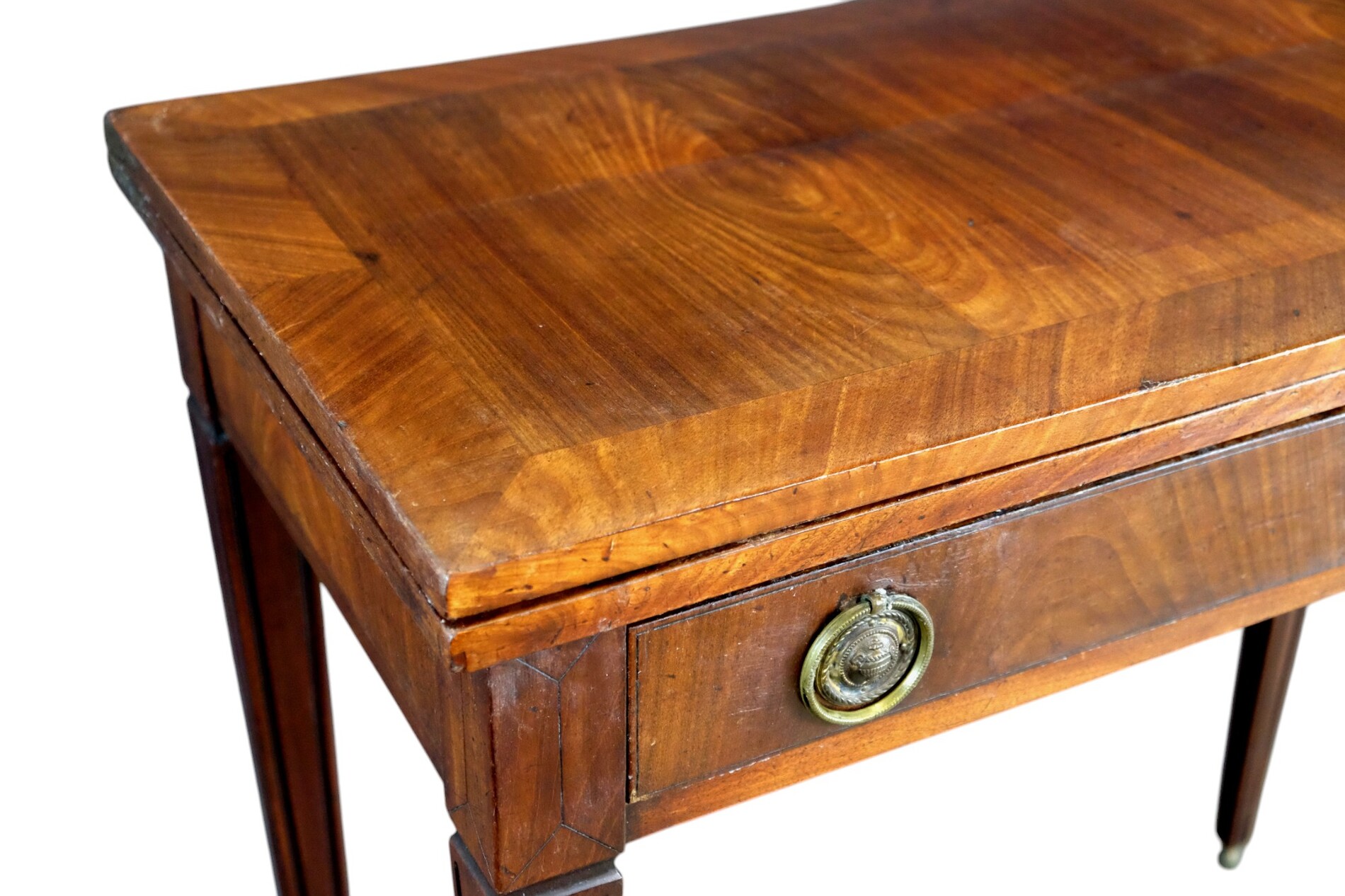 Elegant French Card Table in mahogony.