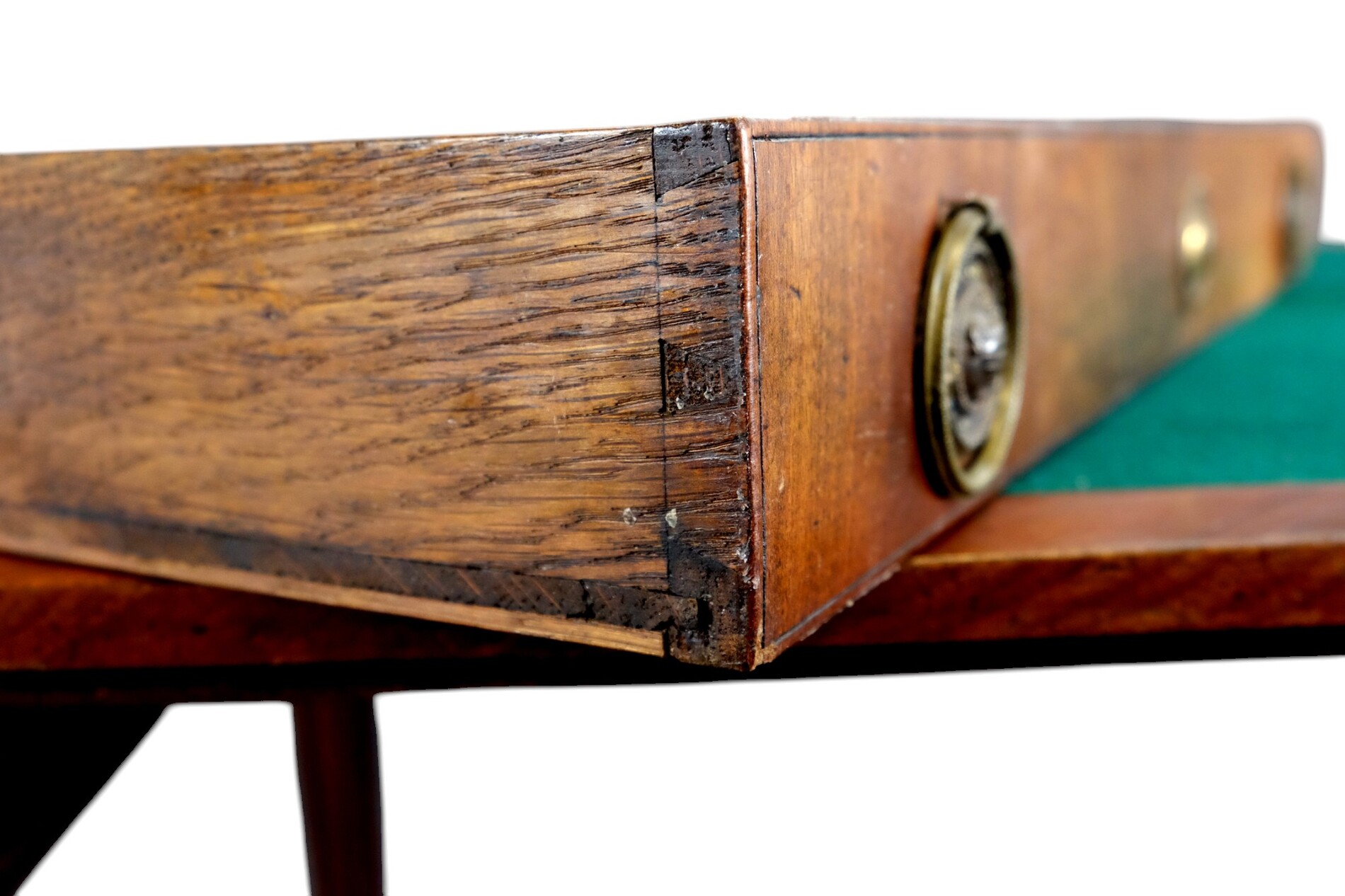 Elegant French Card Table in mahogony.