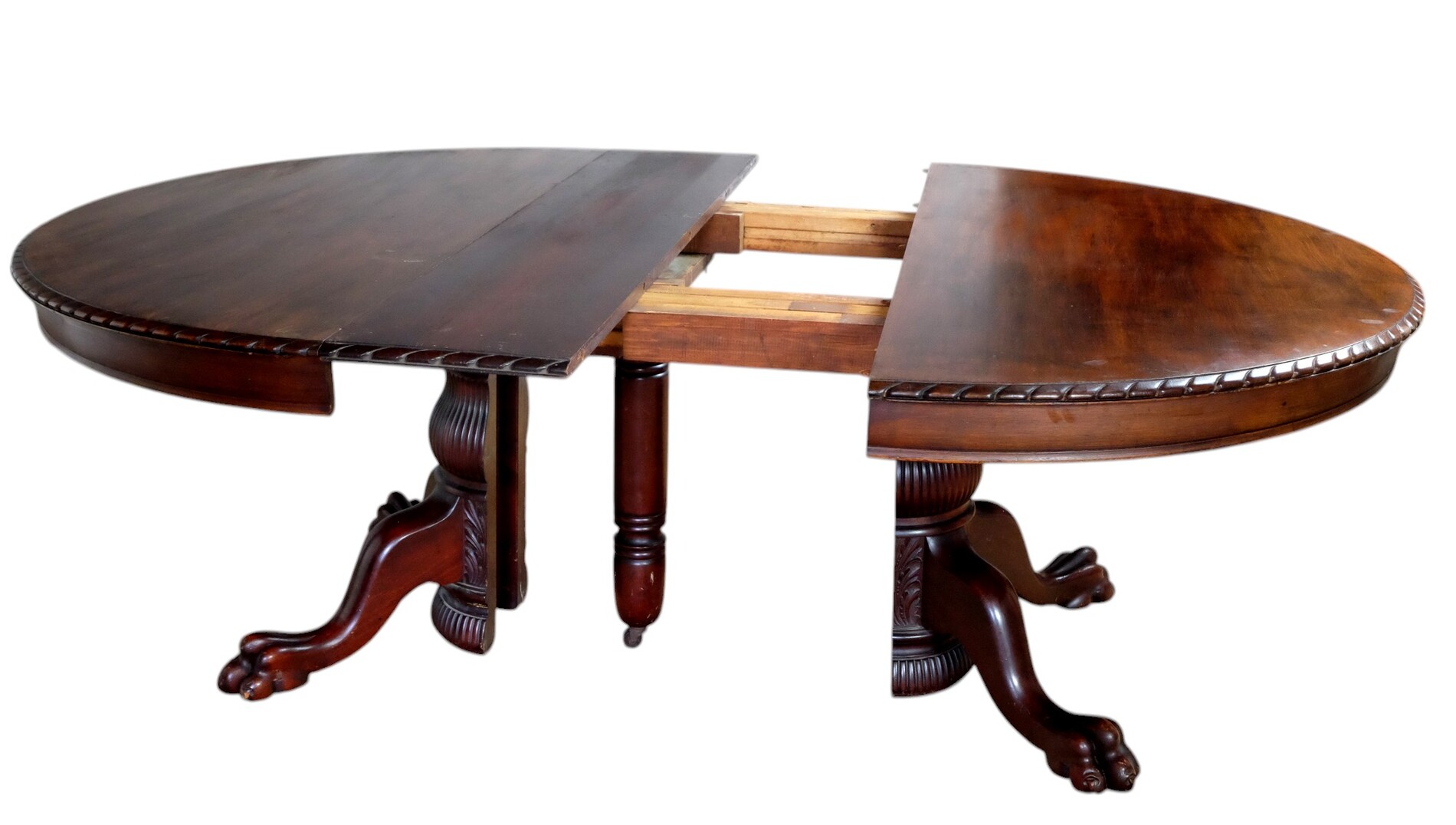 Large table with american history