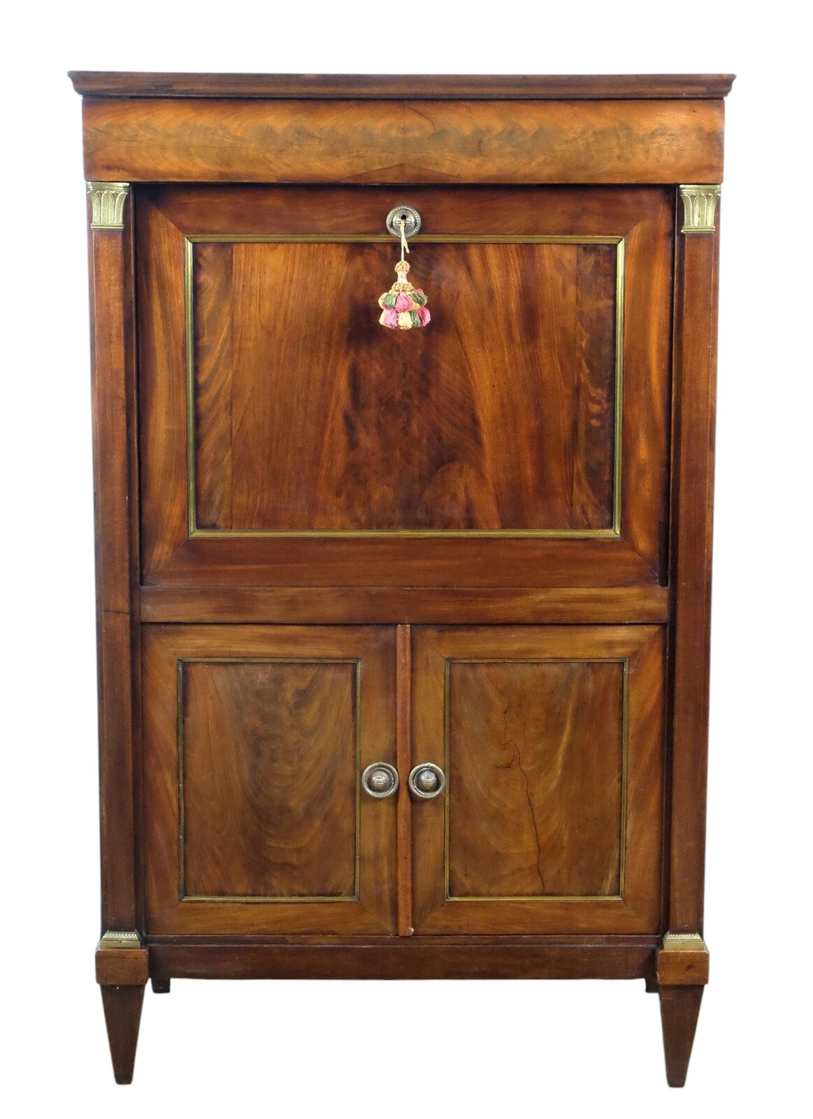 secretaire in mahogany