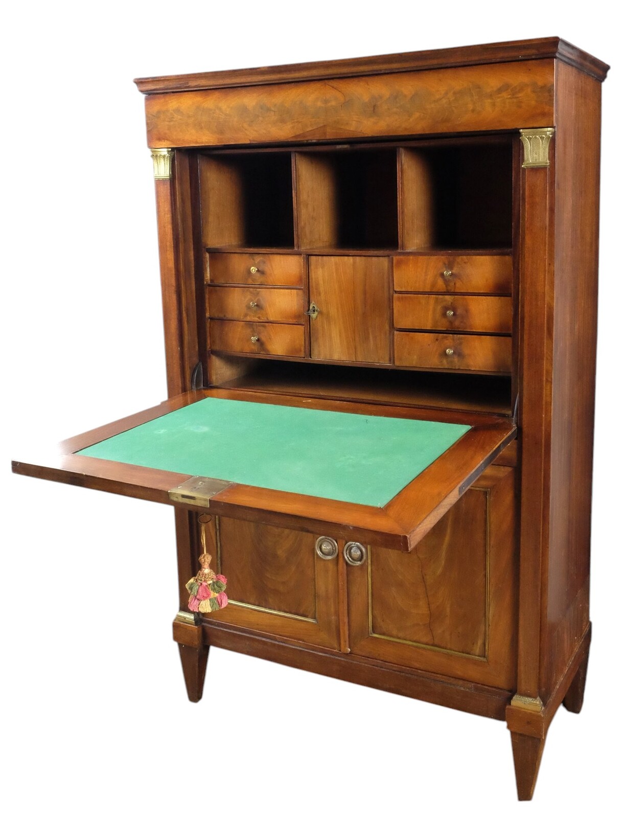 secretaire in mahogany