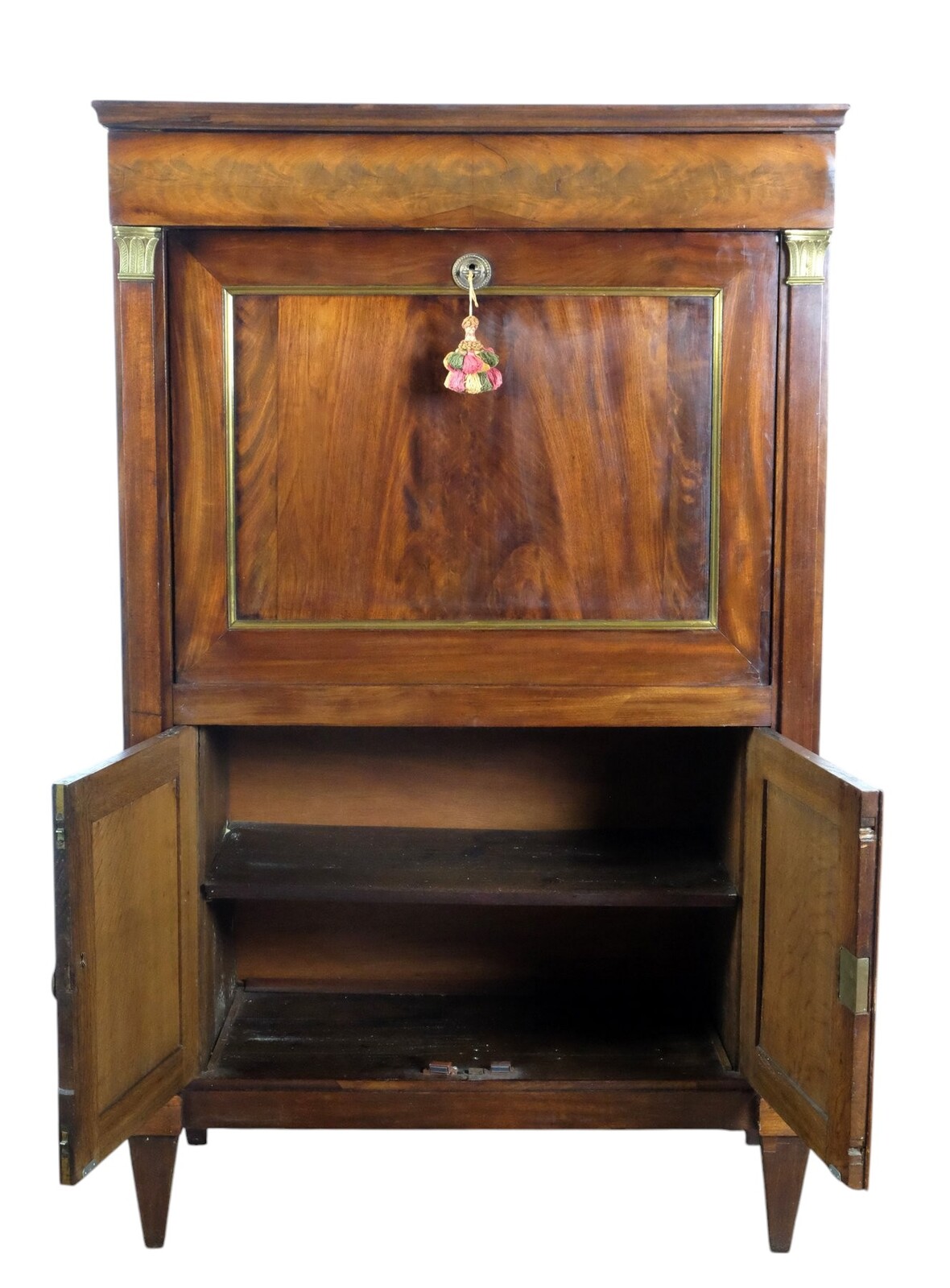 secretaire in mahogany