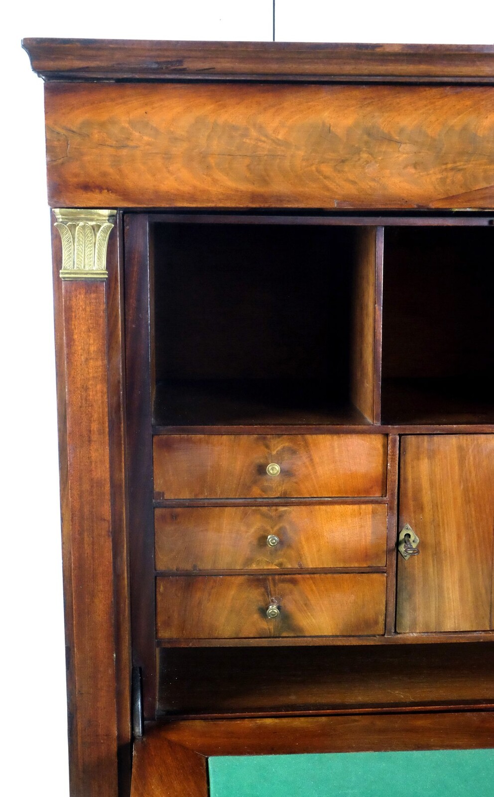 secretaire in mahogany