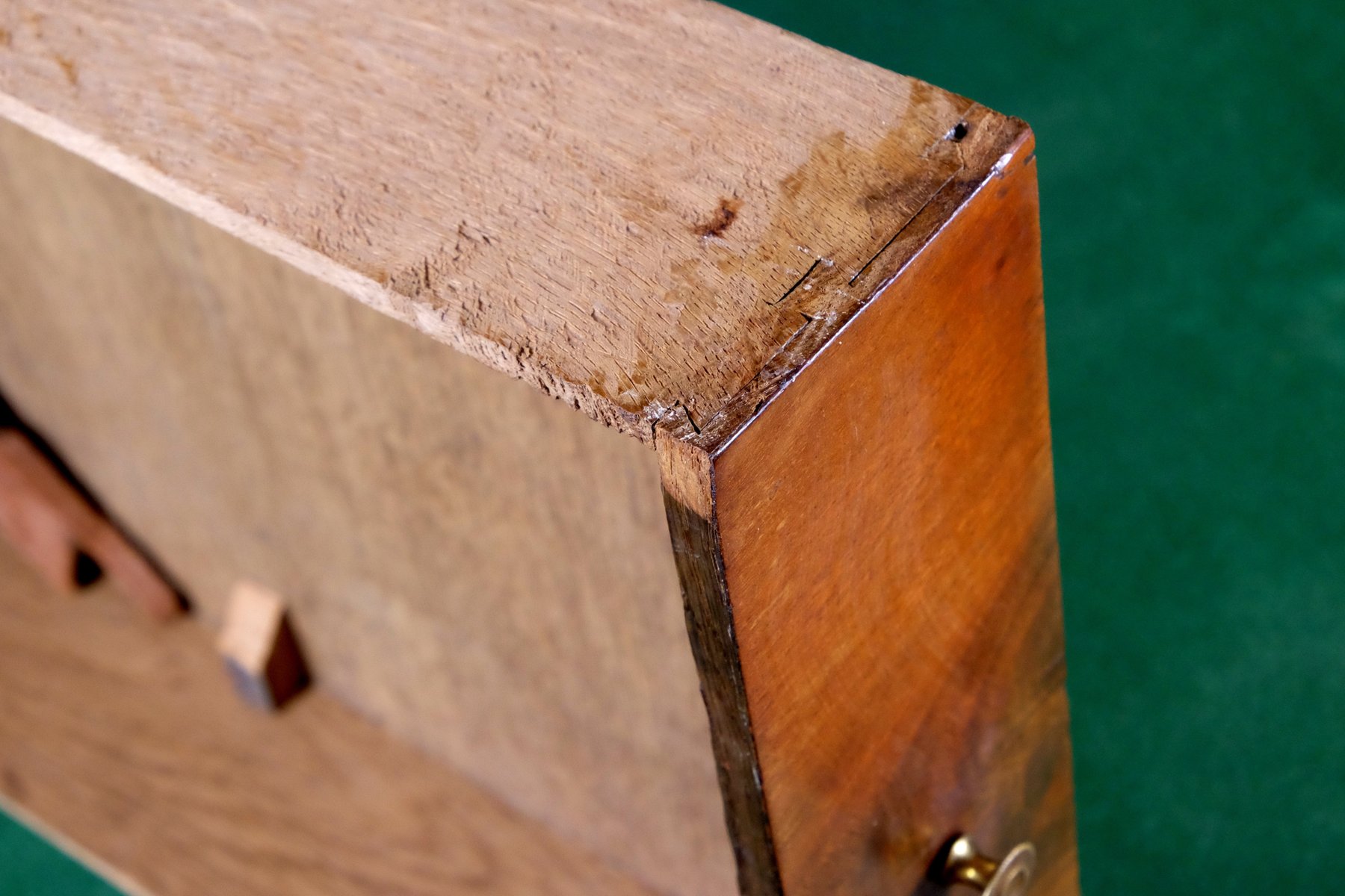 secretaire in mahogany