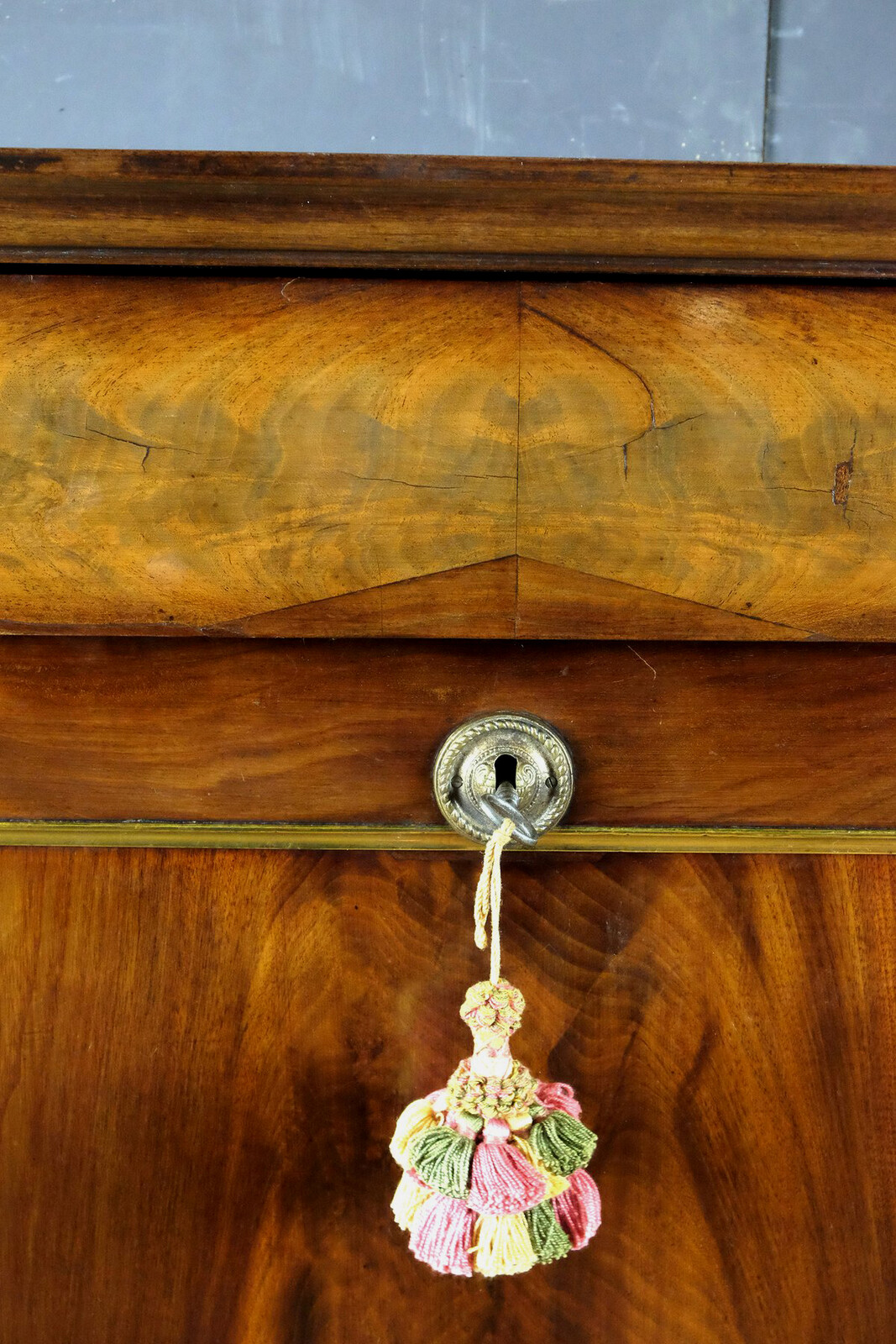 secretaire in mahogany