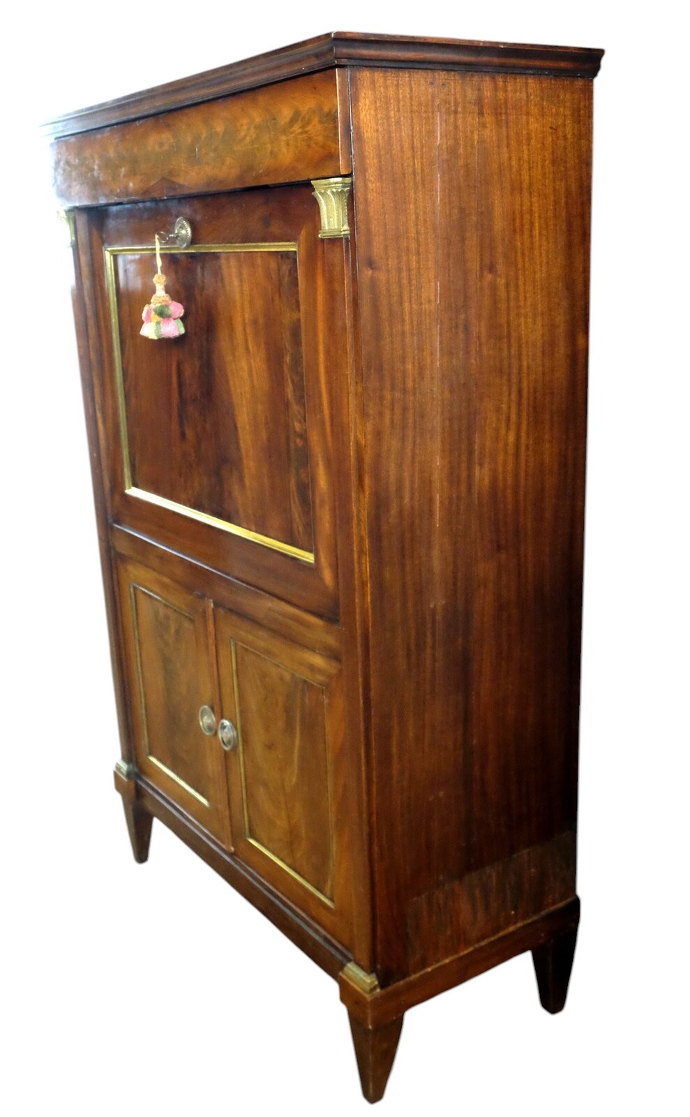 secretaire in mahogany